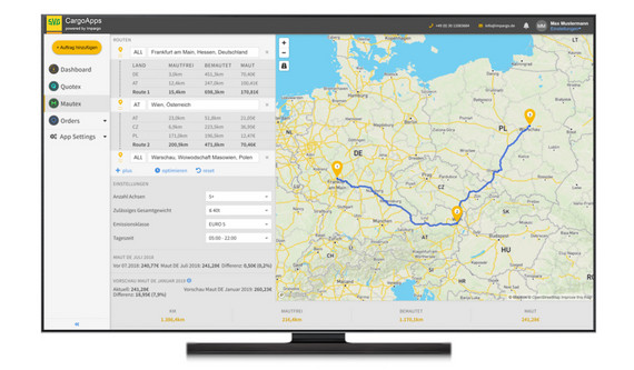 LKW-Routenplaner